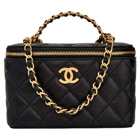 latest chanel black bags|Chanel black bag price.